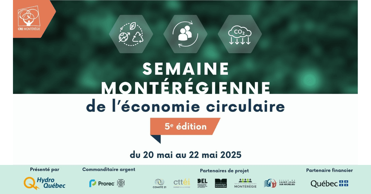 Semaine montérégienne de l’économie circulaire