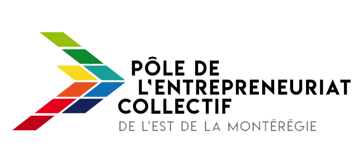 Logo du Pôle l'entrepreneuriat collectif de l'Est de la Montérégie