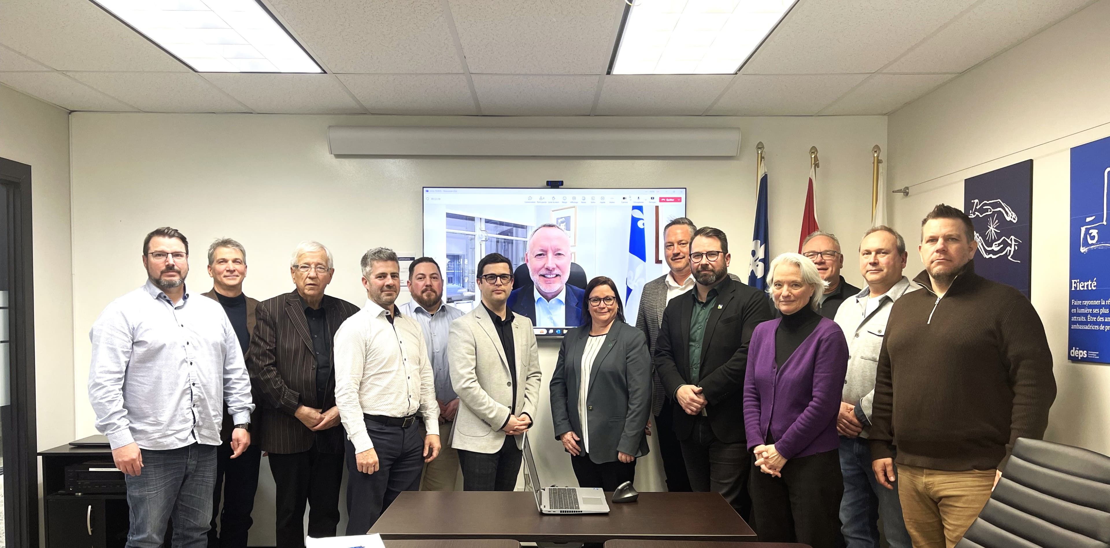 Première rencontre du comité régional pour évaluer l’impact des tarifs américains
