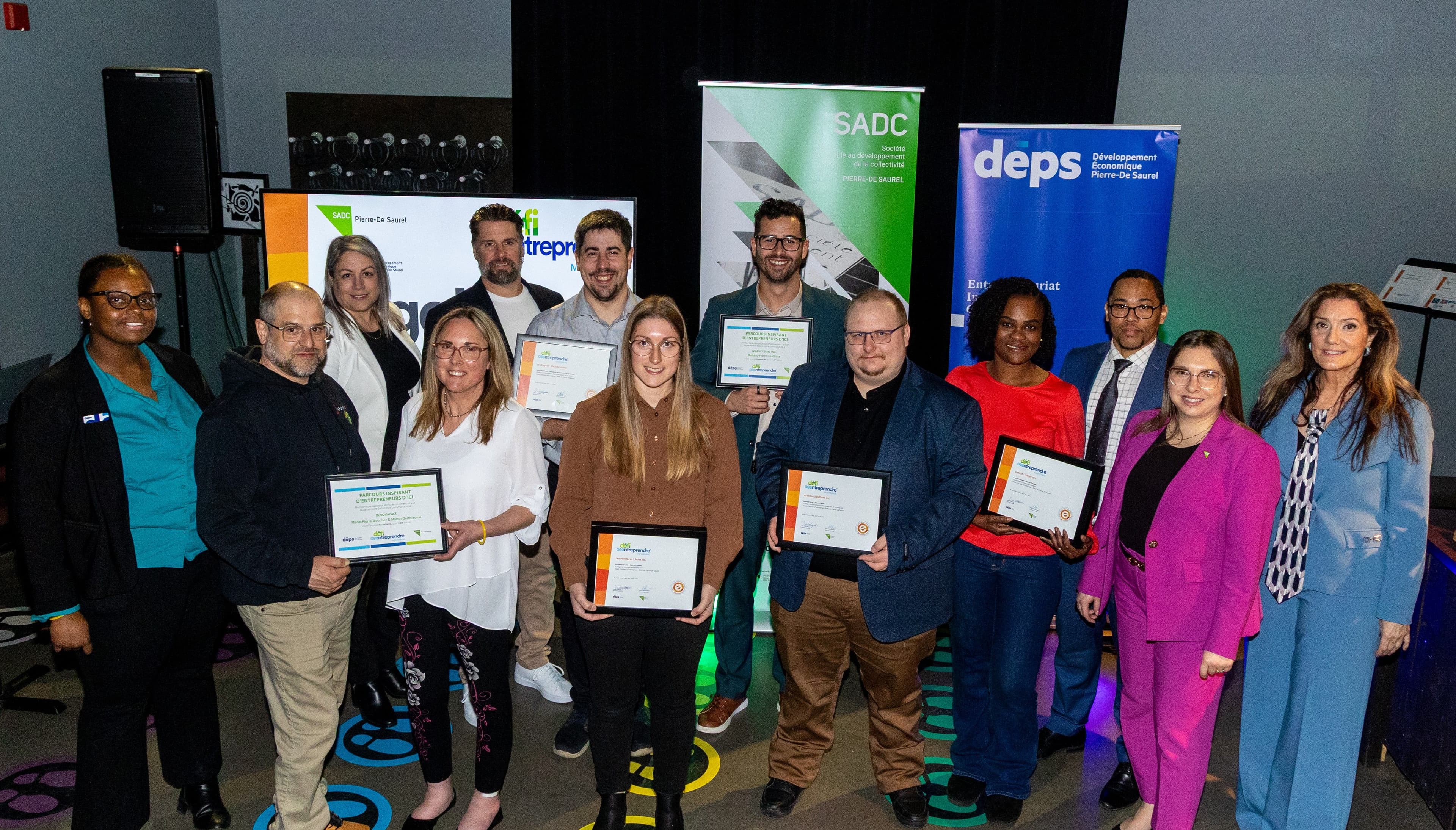 Lauréats de la 28e édition du Défi OSEntreprendre