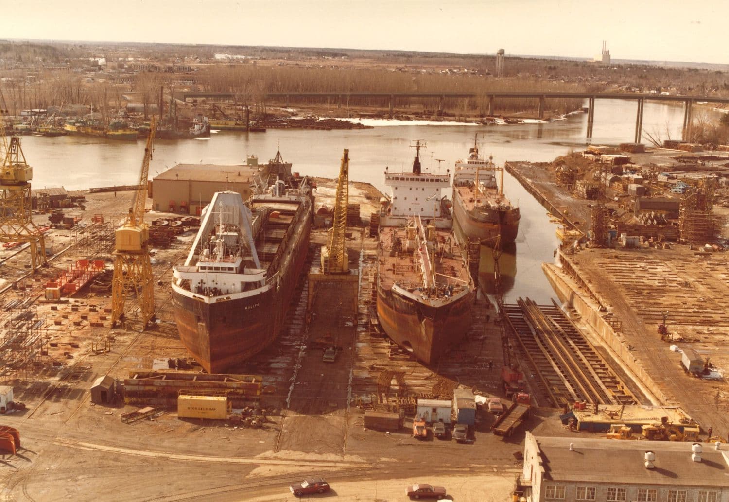 Fonds luc saint-martin - Chantier navale sorel-tracy