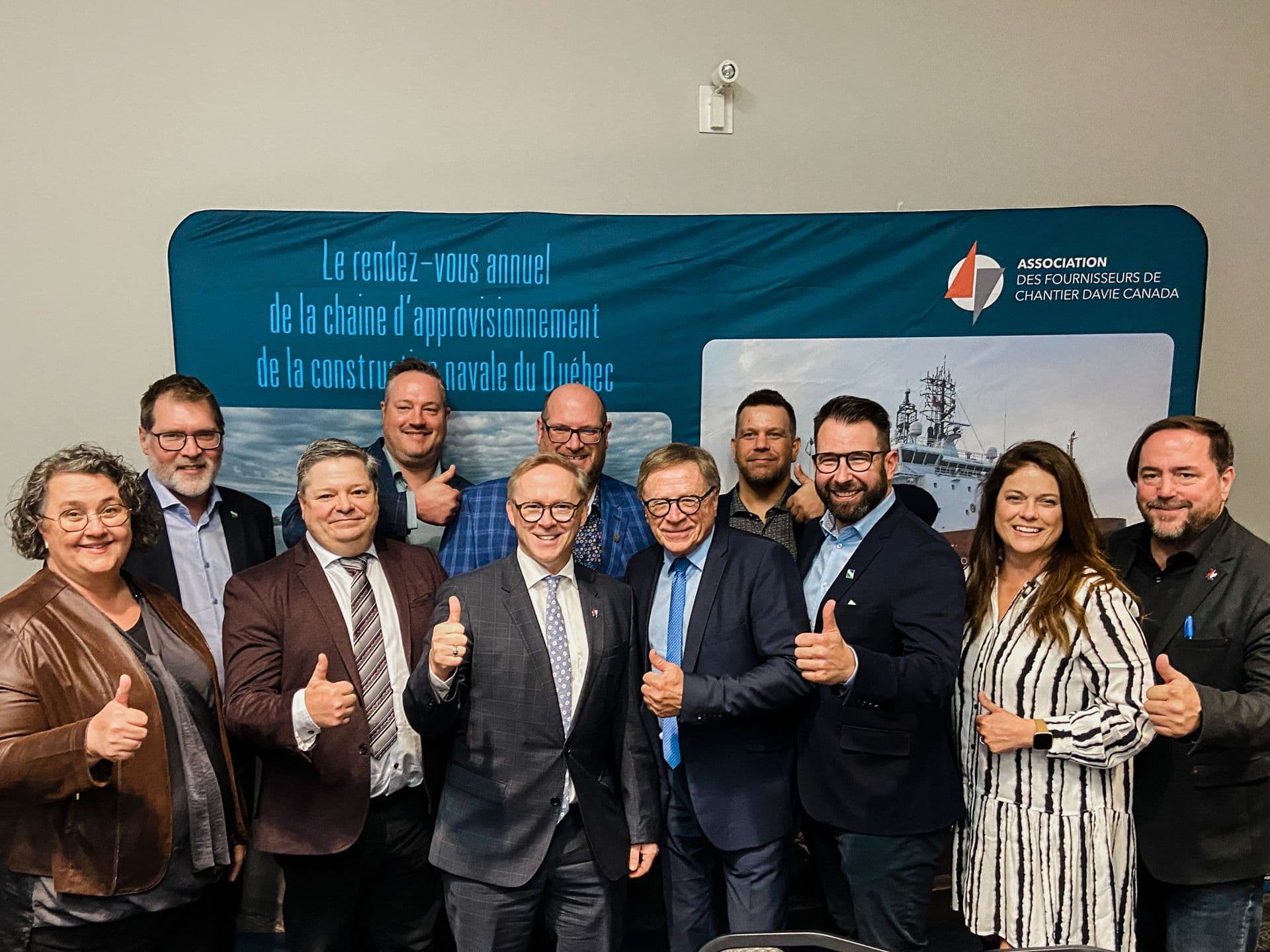 représentants-sorel-tracy-association-des-fournisseurs-du-chantier-maritime-Davie-Canada